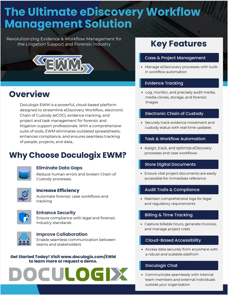 The Ultimate eDiscovery Workflow Management Solution thumbnail